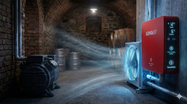 Cellar free air Cooling